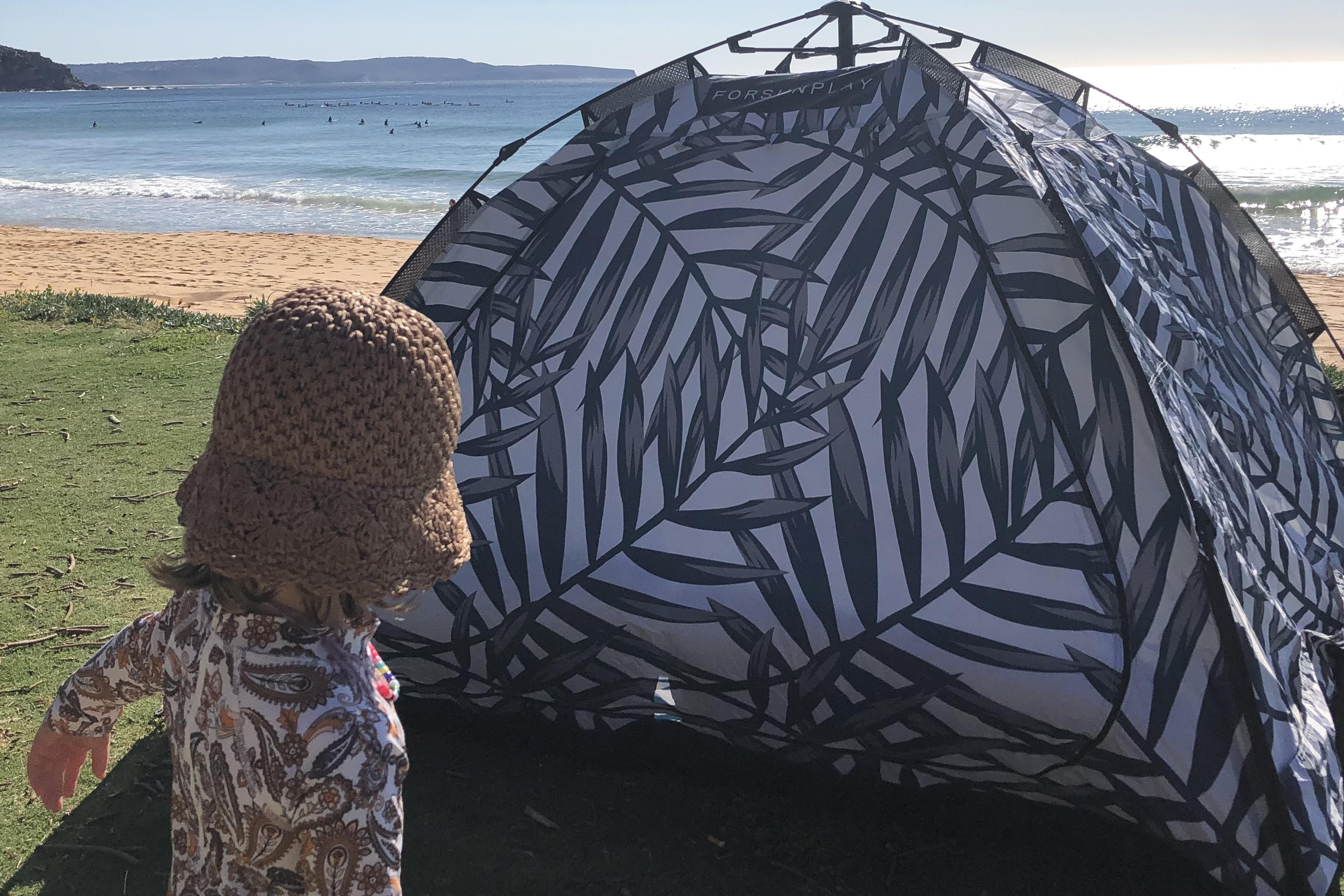 Excellent UV protection beach tent and pop up tent. 